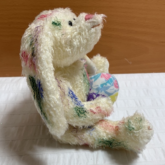 Ty Attic Treasures “Georgia” Bunny Jointed Plush - Picture 4 of 11